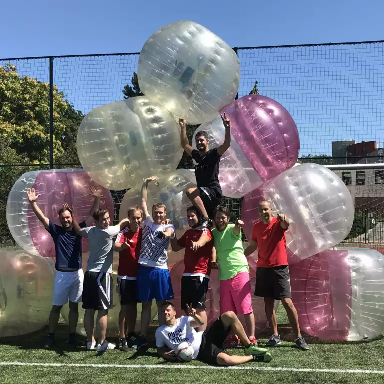 Simply Adventures - JGA - Barcelona - Bubble Fußball